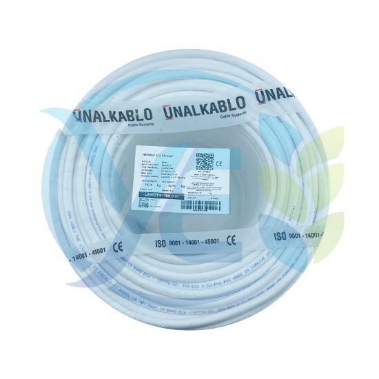 ÜNAL 3x1,5 TTR  KABLO BEYAZ