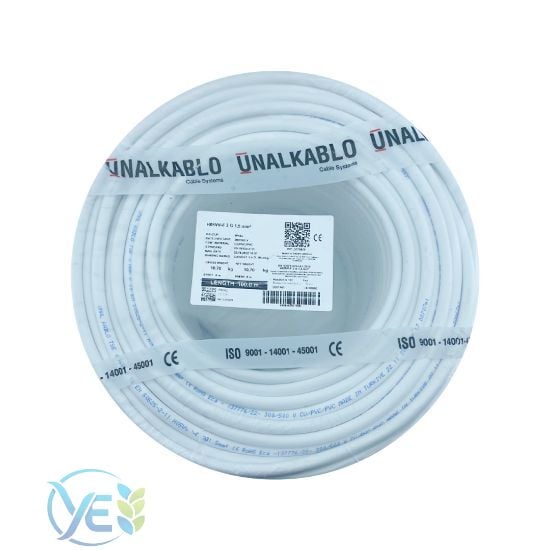 ÜNAL 3x1,5 TTR KABLO BEYAZ