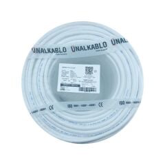 ÜNAL 3x1,5 TTR  KABLO BEYAZ
