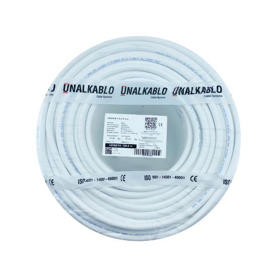 ÜNAL 3x2,5 TTR KABLO BEYAZ