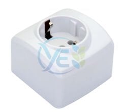 De-Pa Sıva Üstü Topraklı Priz Nemli Yer