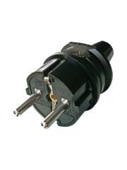 Viko Topraklı Erkek Fiş Siyah