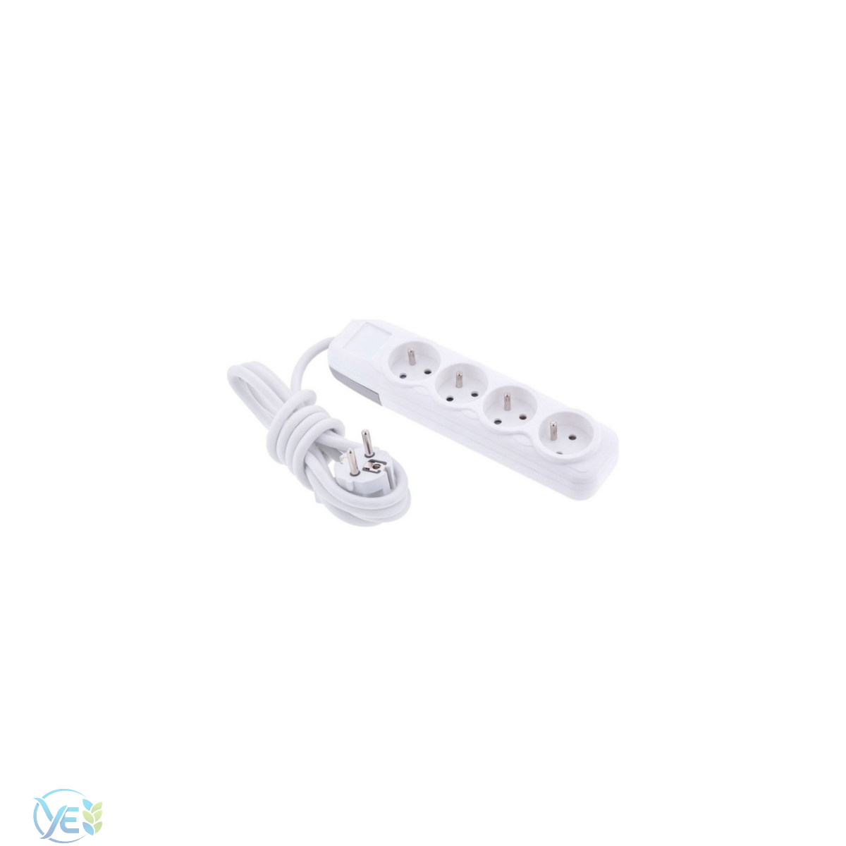 FAR 4'lü Topraklı Grup Priz Lara 3 mt