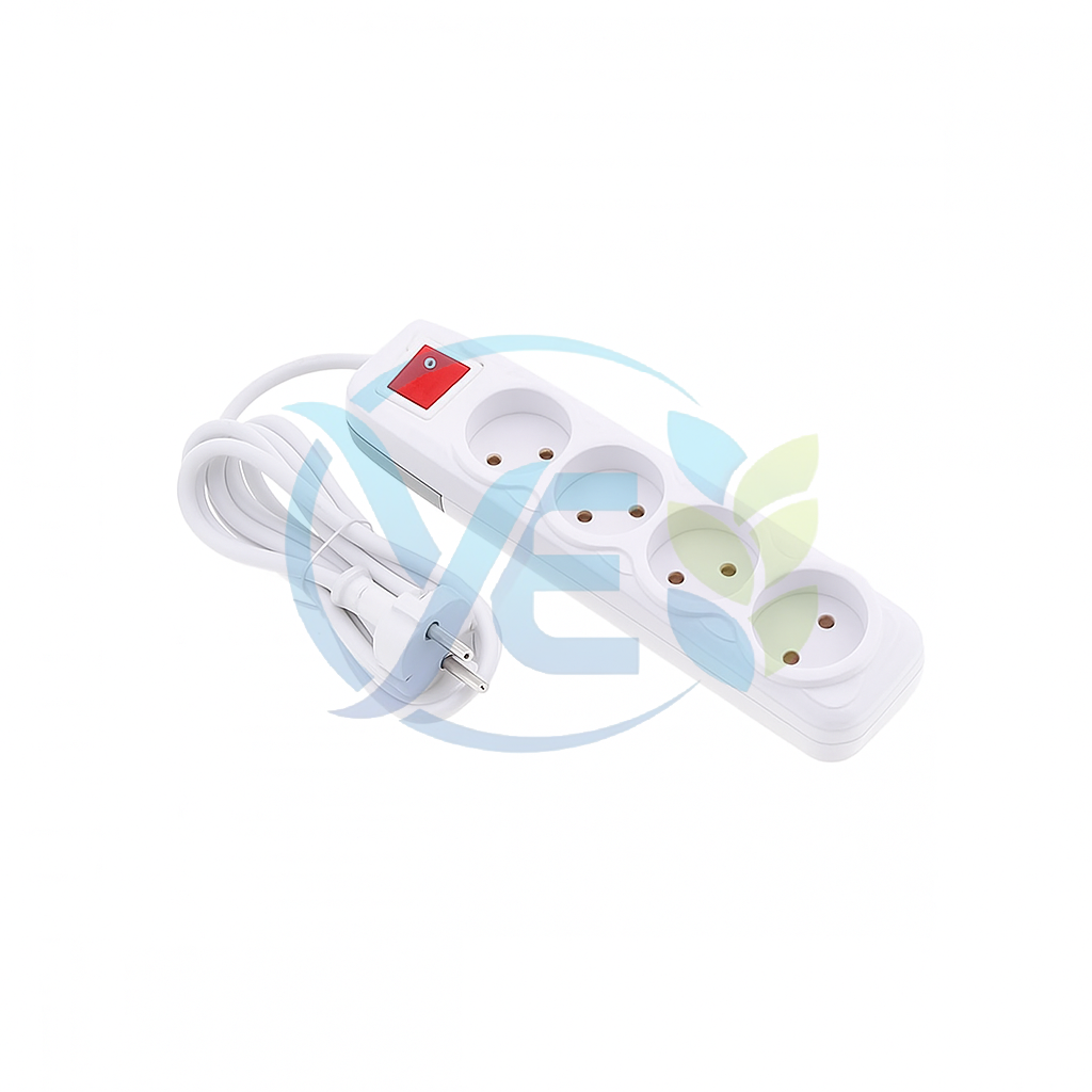 Far 4'lü Anahtarlı Grup Priz