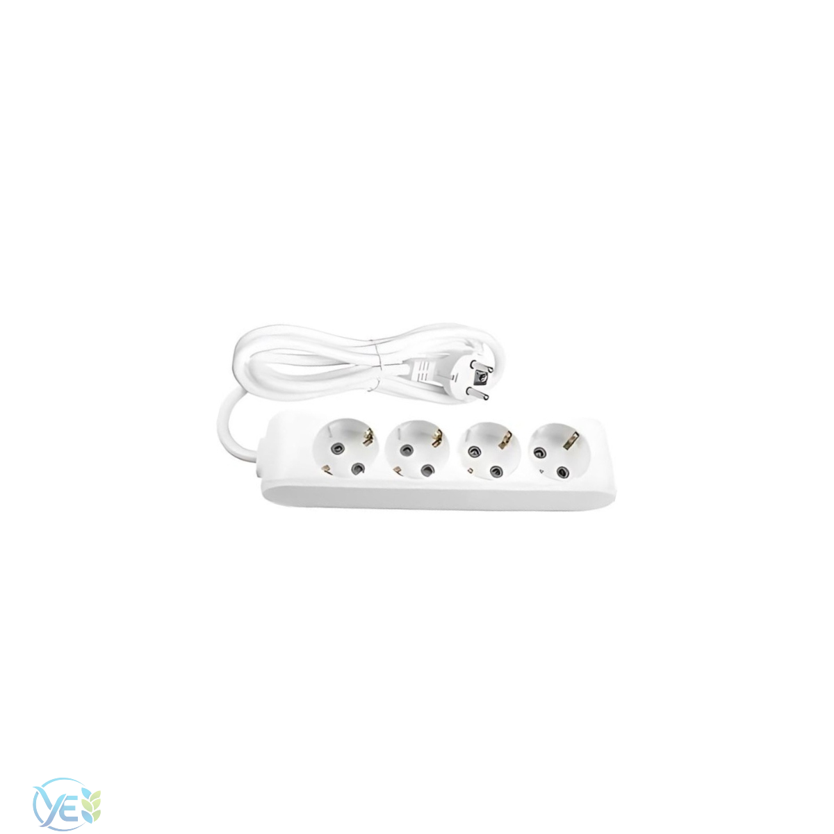 Viko Multi-Let 4'lü 3 Metre Kablolu Topraklı Çocuk Korumalı Grup Priz