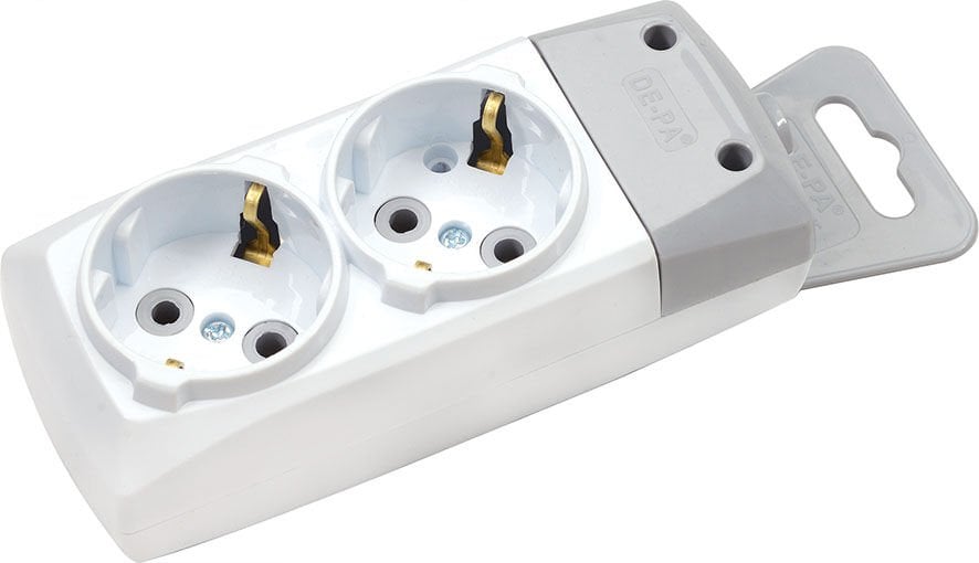 DE-PA 2'li Topraklı Grup Priz Kablosuz