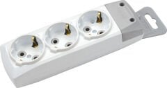 DE-PA 3'lü Topraklı Grup Priz Kablosuz