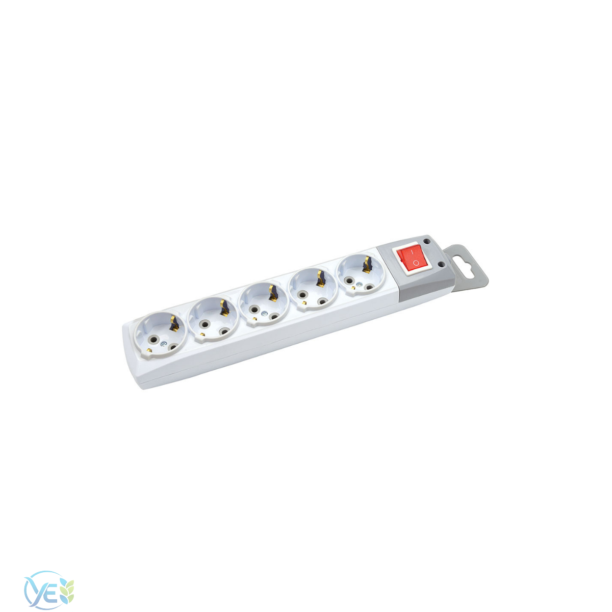 DE-PA 5'lı Topraklı Anahtar Grup Priz Klemensli Kablosuz