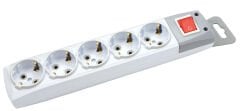 DE-PA 5'lı Topraklı Anahtarlı Grup Priz Kablosuz
