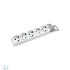 DE-PA 5'lıTopraklı Grup Priz Klemensli Kablosuz
