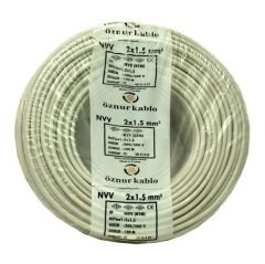 ÖZNUR 2x1,5 NYM KABLO