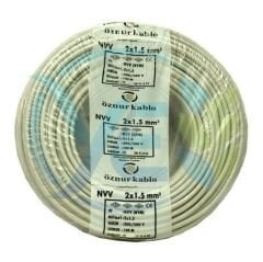 ÖZNUR 2x1,5 NYM KABLO