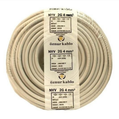 ÖZNUR 2X4 NYM KABLO
