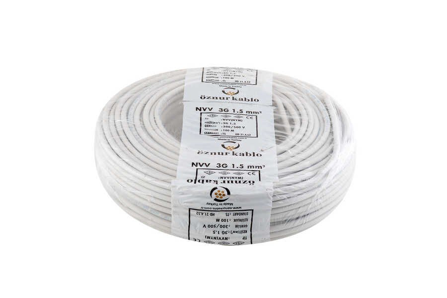 ÖZNUR 3x1,5 NYM KABLO