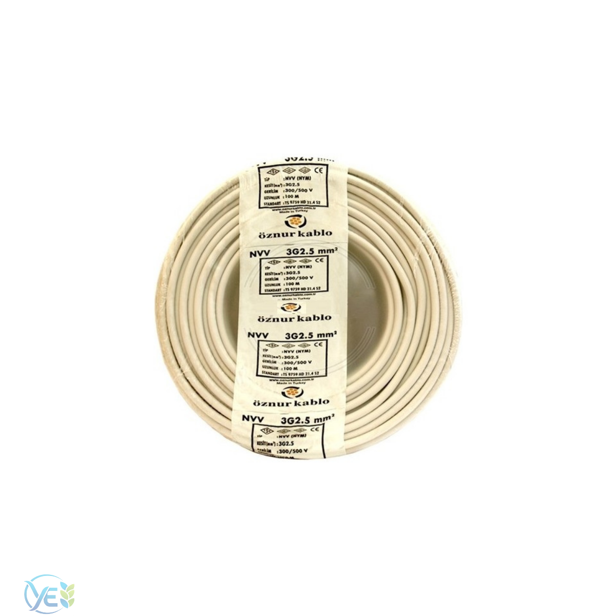ÖZNUR 3x2,5 NYM KABLO