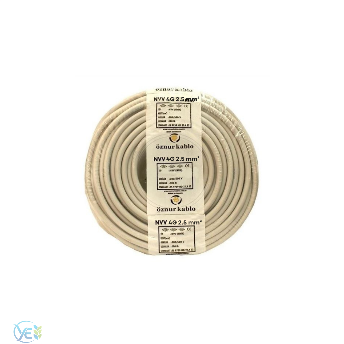 ÖZNUR 4x2,5 NYM KABLO