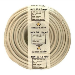 ÖZNUR 5X1.5 NYM KABLO