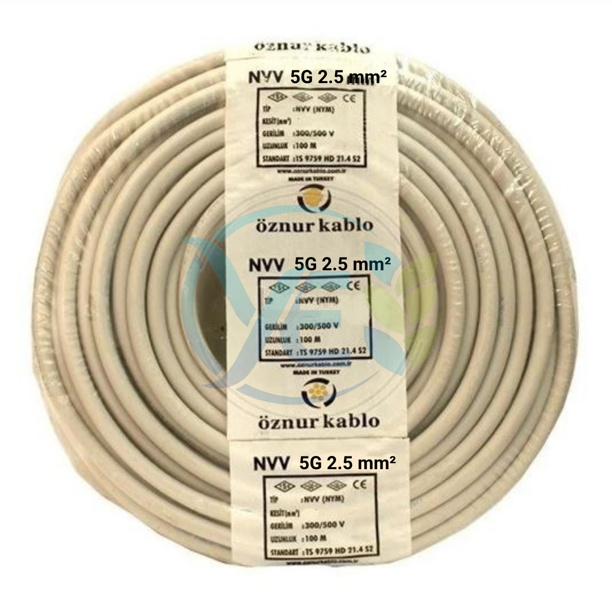 ÖZNUR 5X2.5 NYM KABLO