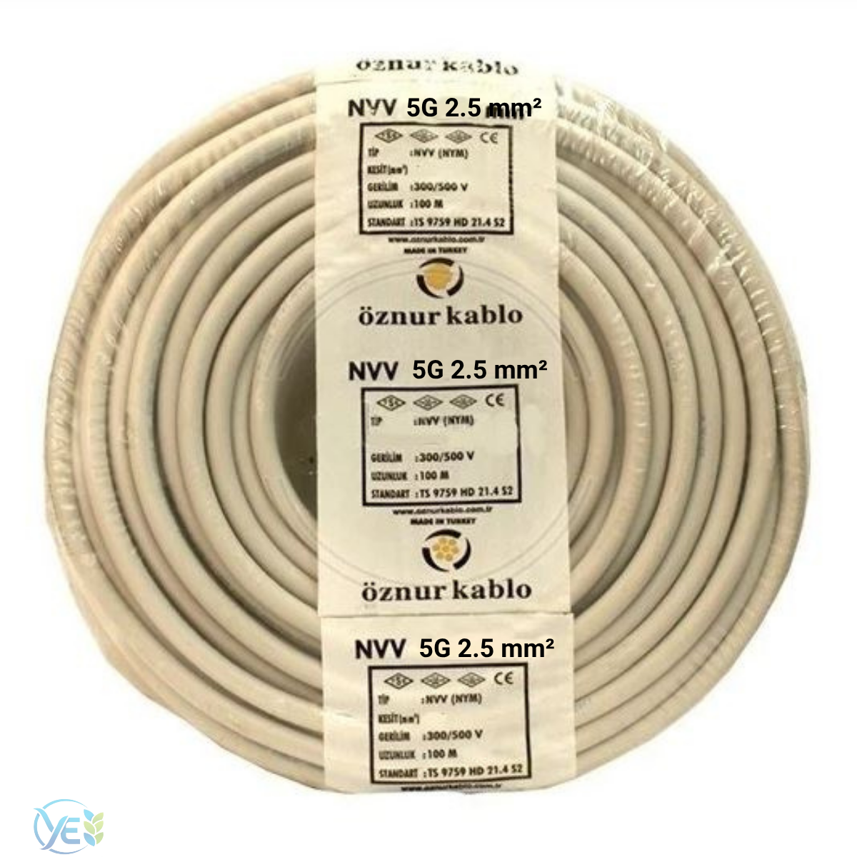 ÖZNUR 5X2.5 NYM KABLO