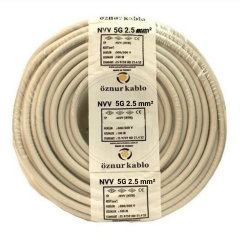 ÖZNUR 5X2.5 NYM KABLO