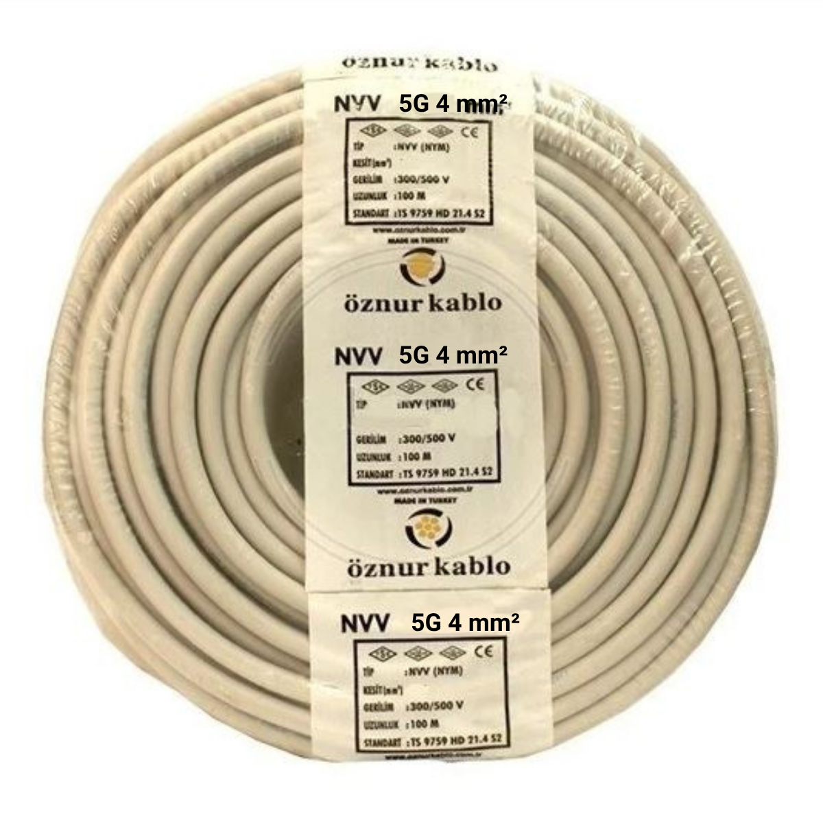 ÖZNUR 5X4 NYM KABLO