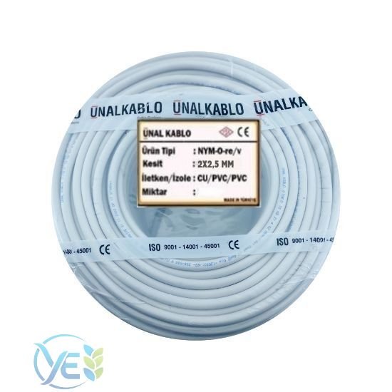 ÜNAL 2x2,5 NYM KABLO