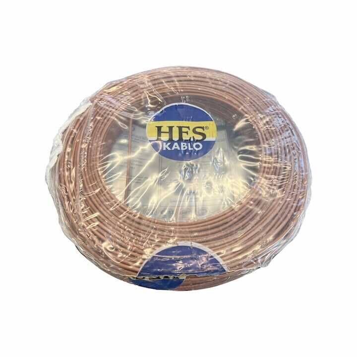 HES 1,5 MM NYA KABLO 100 M KAHVERENGİ