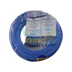 HES 1,5 MM NYA KABLO 100 M MAVİ