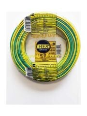 HES 1,5 MM NYA KABLO 100 M SARI YEŞİL
