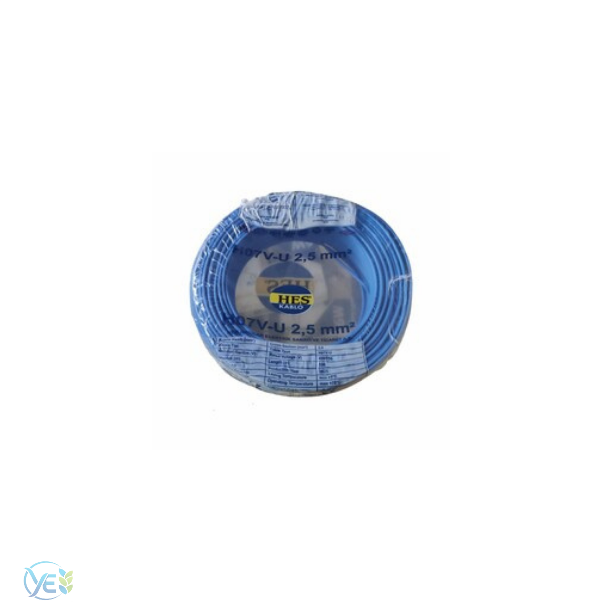 HES 2,5 MM NYA KABLO 100 M MAVİ