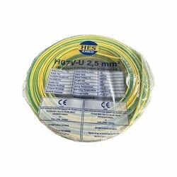 HES 2,5 MM NYA KABLO 100 M SARI YEŞİL