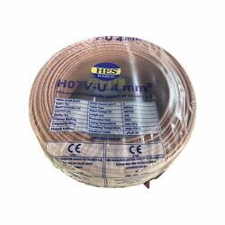 HES 4 MM NYA KABLO 100 M KAHVERENGİ