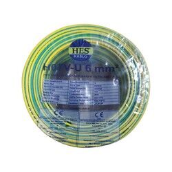 HES 6 MM NYA KABLO 100 M SARI YEŞİL