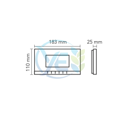 AUDIO 1198B MODERN BAS KONUŞ GÖRÜNTÜLÜ DİAFON