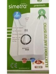 SİMETRA PREMIUM ELEKTRİKLİ ŞOFBEN 8 EMNİYETLİ