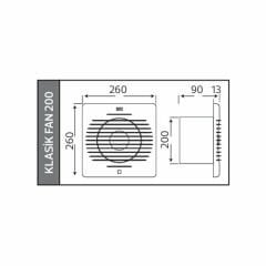 HOROZ ASPİRATÖR PLASTİK 20CM