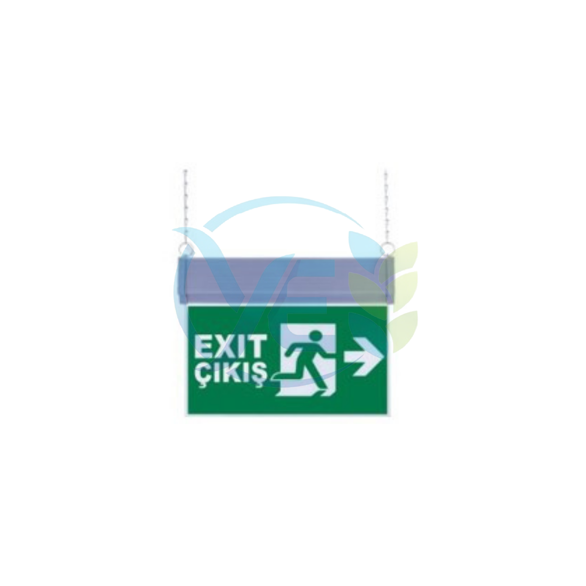 SG051-S2 Çift Yönlü Acil Yönlendirme Armatürü (Zincirli) Sağ-Sol  Exit Çıkış