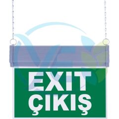 SG051-D2 Çift Yönlü Acil Yönlendirme Armatürü (Zincirli) Exit Çıkış