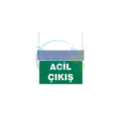 SG051-D3 Çift Yönlü Acil Yönlendirme Armatürü (Zincirli) Acil Çıkış