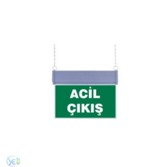 SG051-D3 Çift Yönlü Acil Yönlendirme Armatürü (Zincirli) Acil Çıkış
