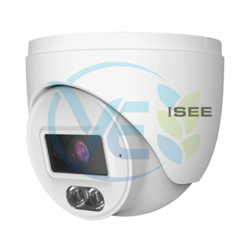 ISEE KAMERA IP ISN-9520S5L-D DOME, F.COLOR, 2MP Çift Aydınlatmalı Su Geçirmez Ağ Kamerası