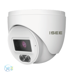 ISEE KAMERA IP ISN-9520S5L-D DOME, F.COLOR, 2MP Çift Aydınlatmalı Su Geçirmez Ağ Kamerası