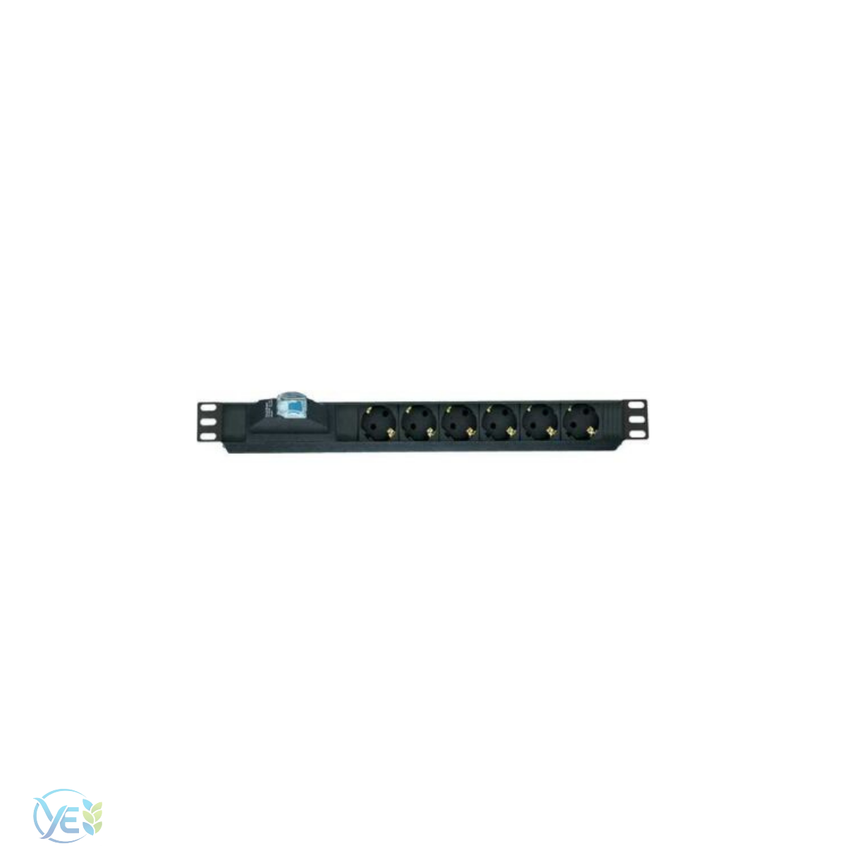 Schuko 6X Kabinet Akım Korumalı Pdu Soketli Grup Priz