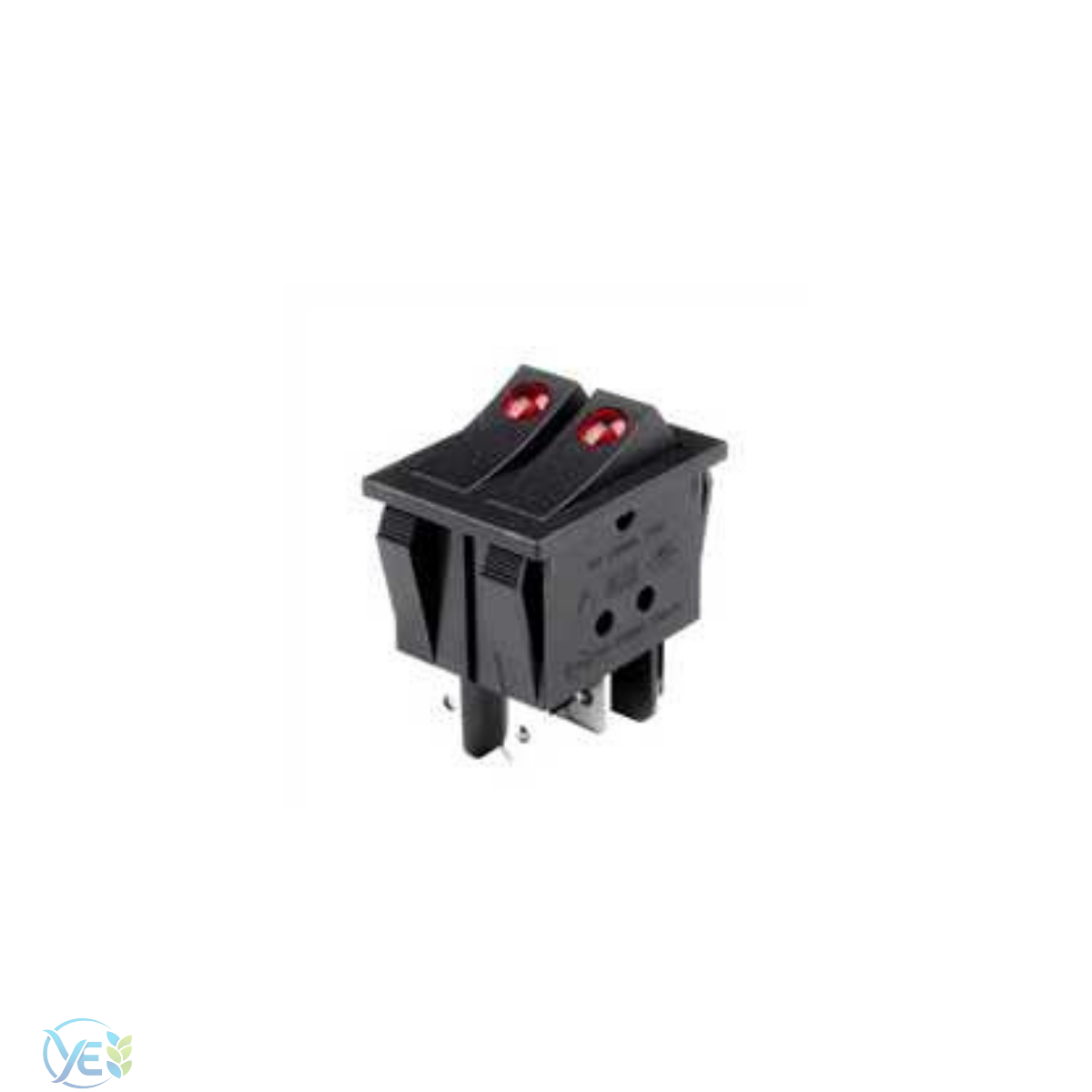 END 1014 İKİLİ LED IŞIKLI ANAHTAR