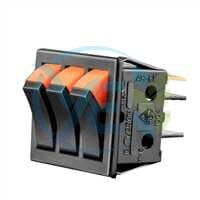 END 1035 ÜÇLÜ ÇİFT RENKLİ IŞIKSIZ ANAHTAR