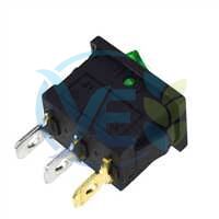 END 1042 MİNİ IŞIKLI ANAHTAR (YEŞİL)