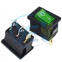 END 1042 MİNİ IŞIKLI ANAHTAR (YEŞİL)