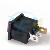 END 1043 MİNİ IŞIKLI ANAHTAR (KIRMIZI)