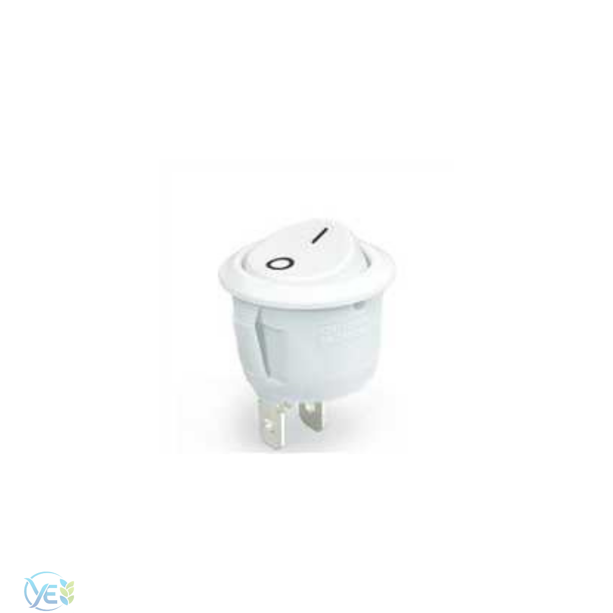 END 1045 YUVARLAK IŞIKSIZ ANAHTAR (BEYAZ)