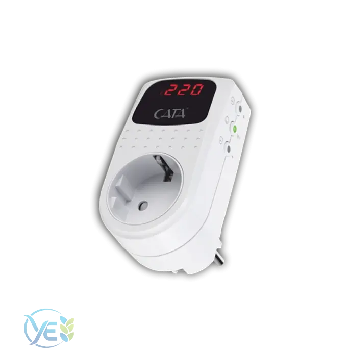 CATA CT-9187 Dijital Akım Korumalı Priz
